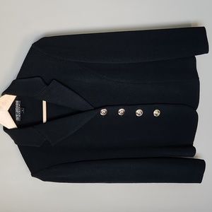 Black Knit Blazer